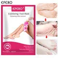Efero 2 шт = 1 пара алоэ пилинг маска для ног отшелушивающие носки для педикюра против трещин пятки удаление кожи патч для ног