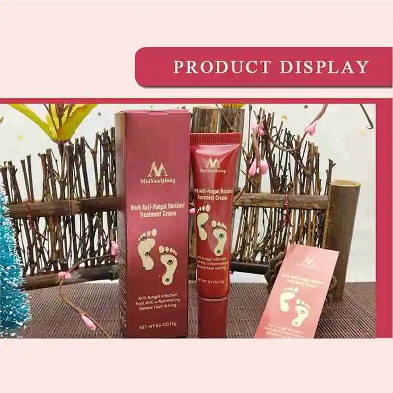 

Meiyanqiong Anti-Fungal Infection Foot Anti-Inflammatory Beriberi Relieve Herb Foot Treatment Itching Cream K5Z1