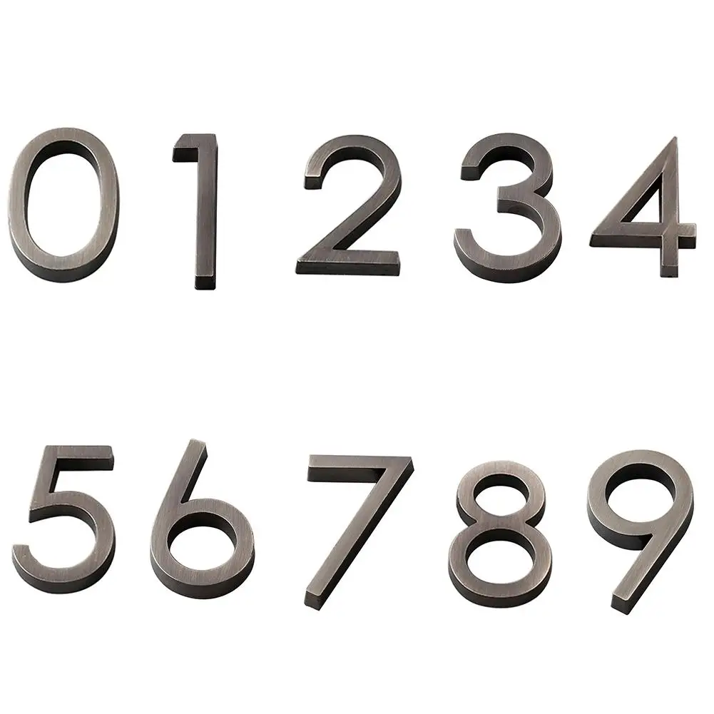 Табличка размером 6 см для двери дома адресный Номер цифры фигурка табличка знак