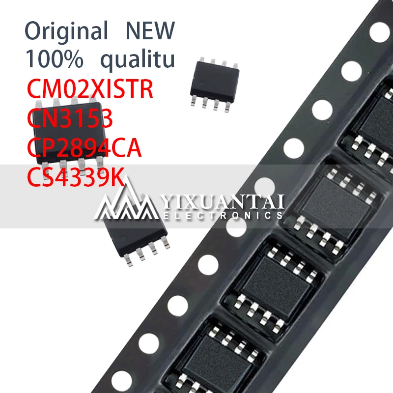 

10pcs Free shipping SOP8 CM02XISTR CN3153 CP2894CA CS4339K CP2894 CS4339 CM02 3153 2894 4339 SOIC-8