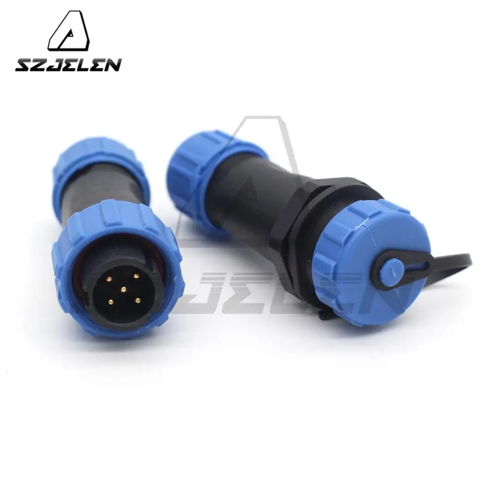 SP13 водонепроницаемый провод к проводу разъем 5 pin Электрический кабель питания LED