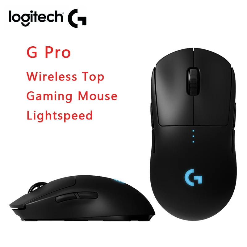 Logitech G Pro Беспроводной Топ игровой Мышь движущегося со скоростью света RGB