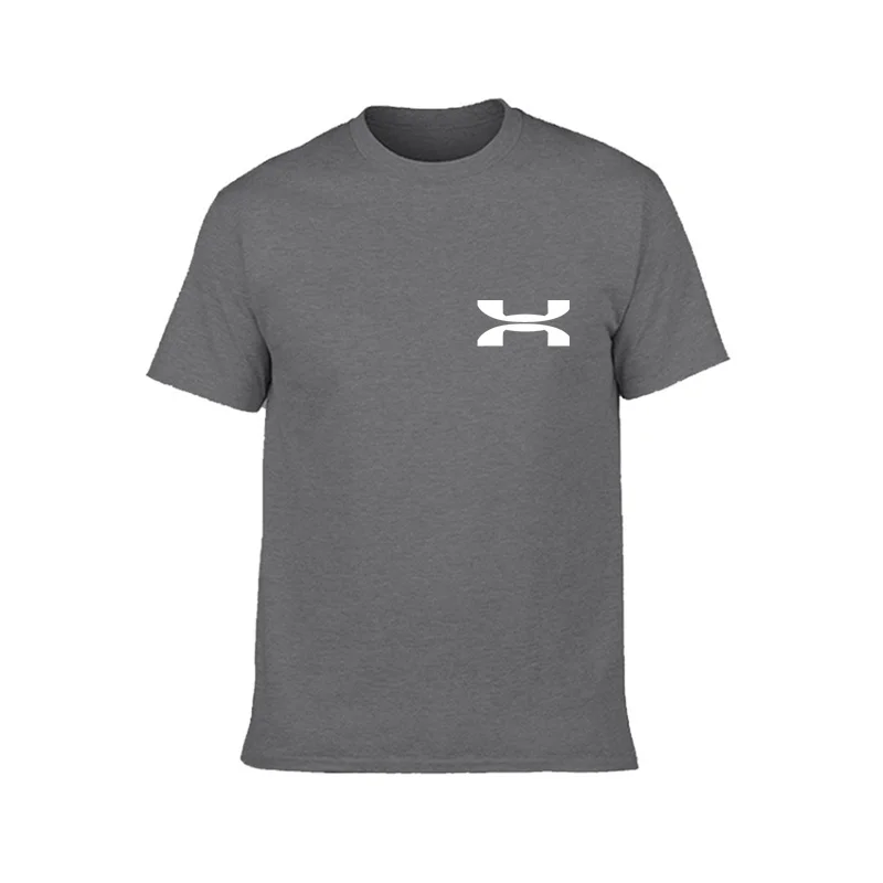 

2021 new Summer men's T-shirt high-quality brand printed 100% polyester round neck short-sleeved T-shirt cool men's clothing