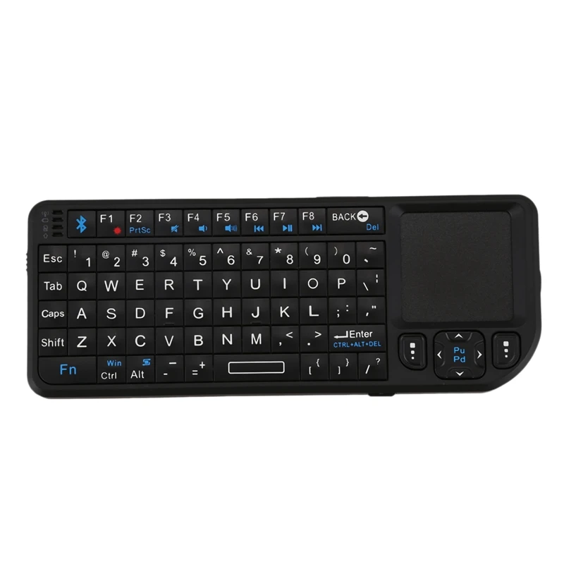 VIBOTON UKB-100-BT Bluetooth English Mini Small Size Wireless Keyboard Lightweight Multimedia with Touchpad for Laptop | Компьютеры и