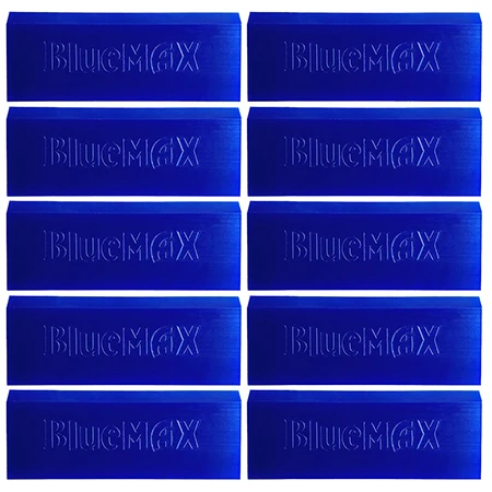 made in China 10 шт. запасные резиновые лезвия BLUEMAX для ручной скребок для льда стекло очиститель воды Чистая Ракель автомобильная лопата для уборки снега оконные тонировочные инструменты 10B02 - Цвет: made in China