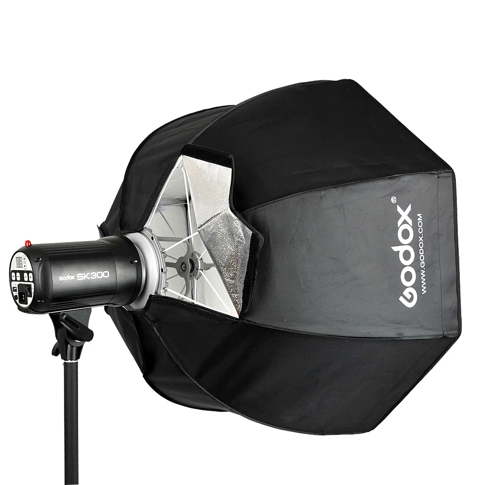 

Godox SB-UE 95cm Portable Octagonal Umbrella Softbox with Bowens Moun for DE300 DE400 SK300 SK400