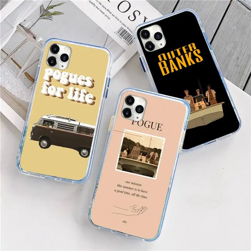 

Pogue Life Outer Banks Phone Case For iphone 12 5 5s 5c se 6 6s 7 8 plus x xs xr 11 pro max mini