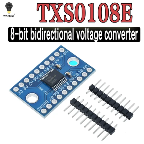 WAVGAT TXS0108E 8-канальный двухнаправленный модуль преобразователя уровней
