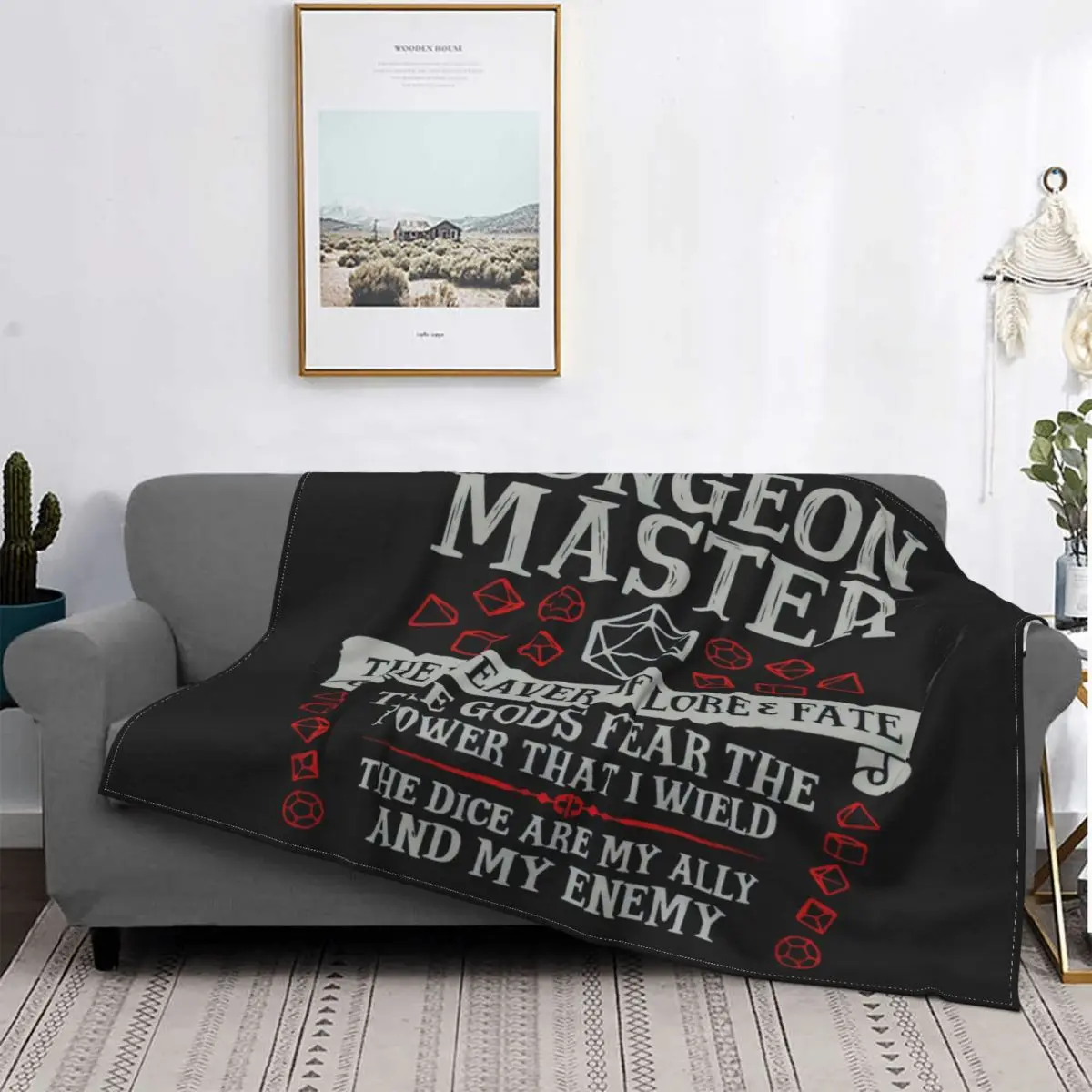 

Вдохновляющая Манта для D Dungeon Master Manta, для cama colcha, Edredon a cuadros, colcha de 90 para camas