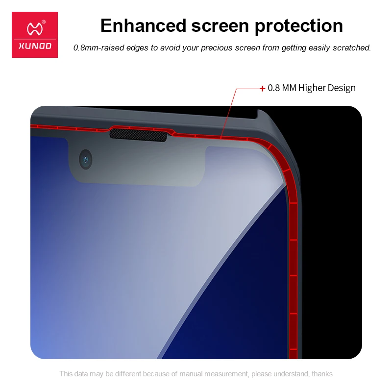 For iPhone 13 Pro Max Case,For iPhone 13 13 Pro Case Xundd Airbags Anti-drop Back Transparent Cover For iPhone 13 Pro Max Funda