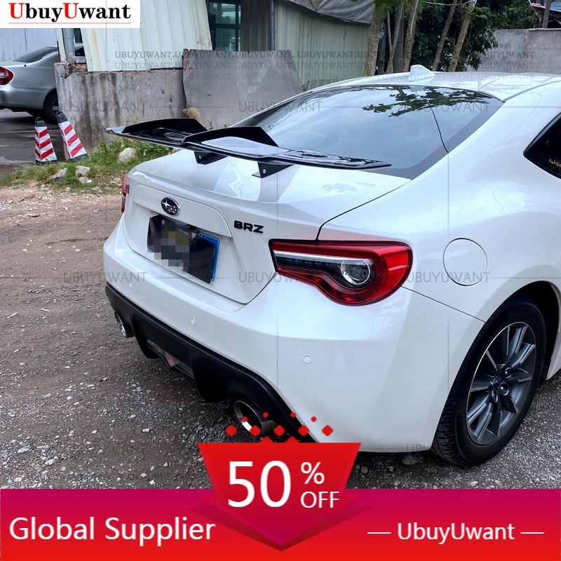 Для Toyota GT86 / Subaru BRZ Авто Высокое качество углеродное волокно задний спойлер губа