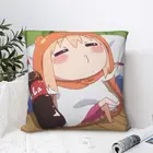 Удерживающая наволочку с кокой Himouto, Умару Чан, тайгей дома, забавная манга, рюкзак, подушка для сада, стула, обнимающая наволочка, декоративная