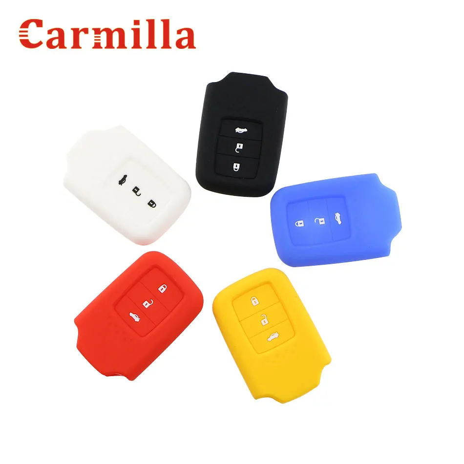 Чехол для автомобиля Carmilla Silica Gel с 3 кнопками чехол Honda CRV FIT XRV CRIDER VEZEL JADE SPIRIOR 9