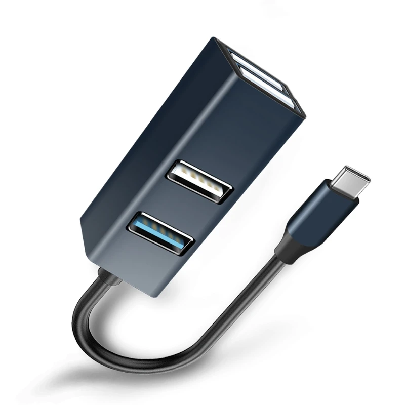 

USB 3.0 2.0 Hub 4-Port USB Hub, 5Gbps HighSpeed Data Transmission USB Splitter for Laptop, Mobile HDD and More