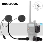 Bluetooth-гарнитура для шлема Baofeng Kenwood Ksun TYT, беспроводные Bluetooth-наушники гоночный автомобиль, мотоцикл