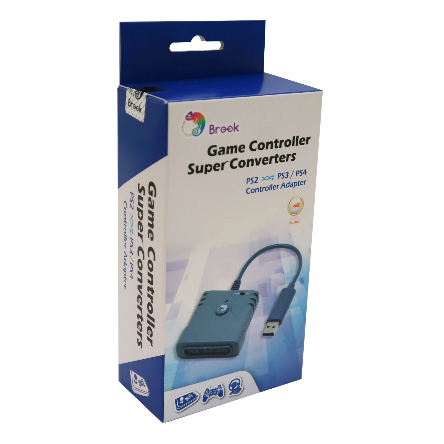 Суперконвертер USB для игрового контроллера Brook PS2 PS3/PS4/ПК джойстиков проводного