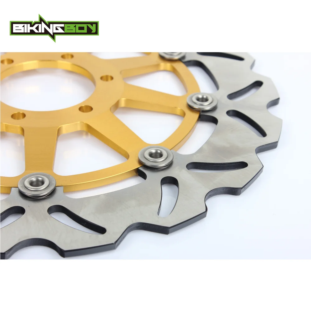 

BIKINGBOY For Yamaha XJR 400 1995-2000 FZR 600 1989 FZR 600 R 1990 1991 1992 1993 1994 1995 Front Rear Brake Discs Disks Rotors
