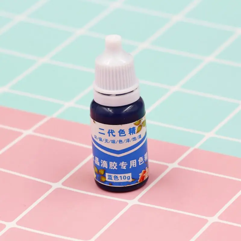 

2021 New 10 Pcs/set Resin Pigments Highly Concentrated Oily Colorant DIY Crafts Jewelry Crystal Epoxy Color Paint