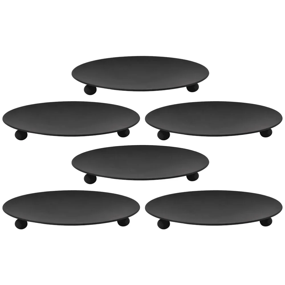 Подсвечник Железный простой 6 шт. | Дом и сад