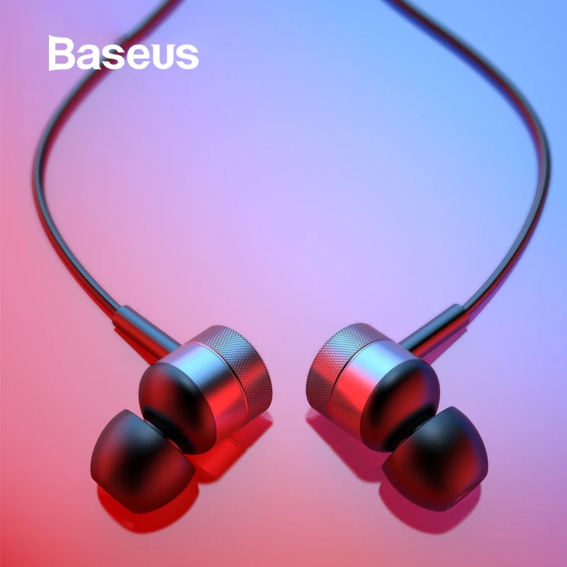 Baseus H04 наушники стерео гарнитура наушники-вкладыши 3,5 мм разъем провод наушники с микрофоном для iPhone 6S Xiaomi samsung fone de ouvido
