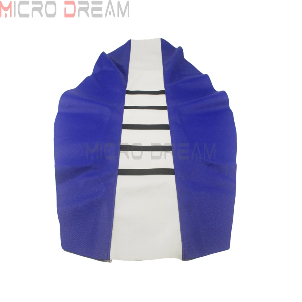 Синие белые черные эндуро ребристый захват растягивающая накидка на сиденье для