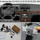 Комплект камеры заднего вида для Mercedes Benz CLS W218 CLS 300 CLS 350 CLS 500 CLS 55063 2004  2011 RCA, оригинальный совместимый экран