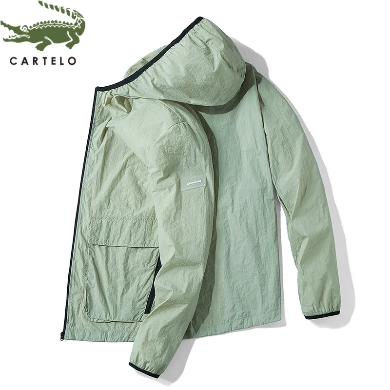 CARTELO мужская летняя одежда новая модная повседневная легкая дышащая удобная