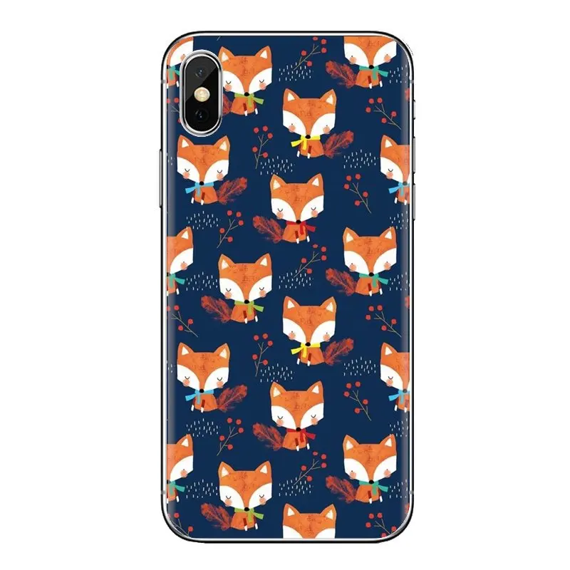 Милая Зверюшка лиса мягкие прозрачные чехлы Чехлы для Xiao mi 6 A1 Max x 2 5X 6X Red Note 5 5A 4X 4A A4