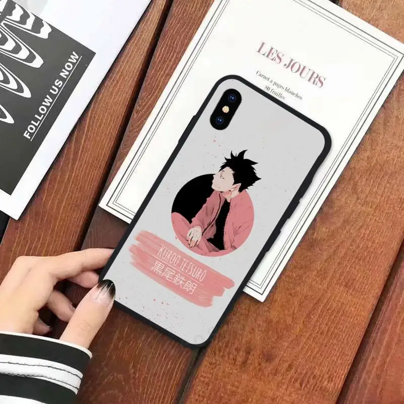 

Kuroo Tetsurou Haikyuu Japan anime Phone Case for iPhone 11 12 mini pro XS MAX 8 7 6 6S Plus X 5S SE 2020 XR