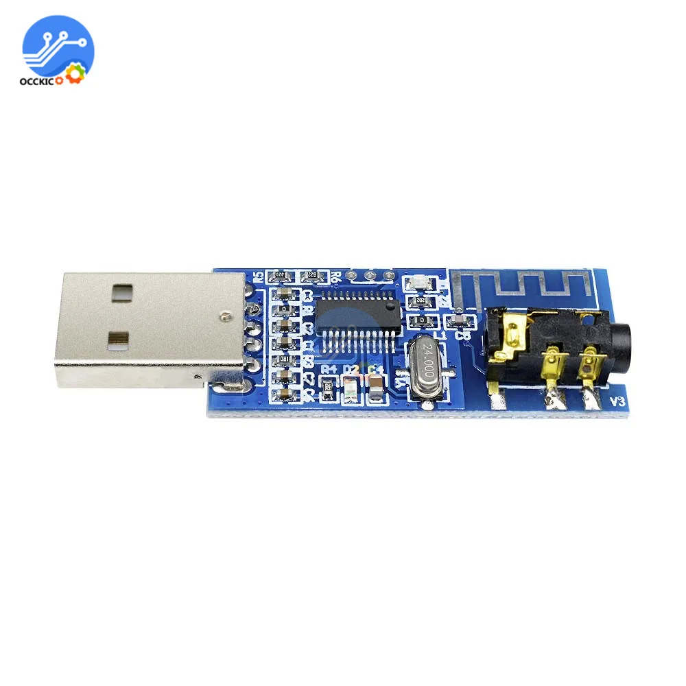 Bluetooth 4,0 аудио приемник беспроводной модуль USB аудио усилитель доска с функцией декодирования DIY для голосового плеера динамик