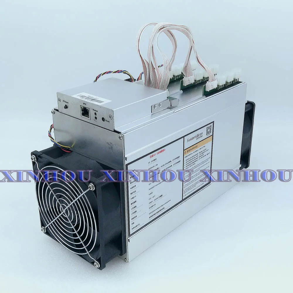 Майнер DASH miner FusionSilicon X7 262G X11 Asic с блоком питания лучше чем оригинальный силикон A5 A6