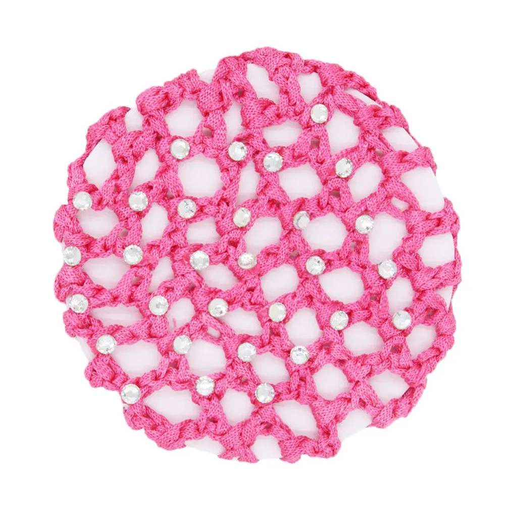 Красивый женский головной убор из булочек сетка для волос Балет Танцы Фигурное