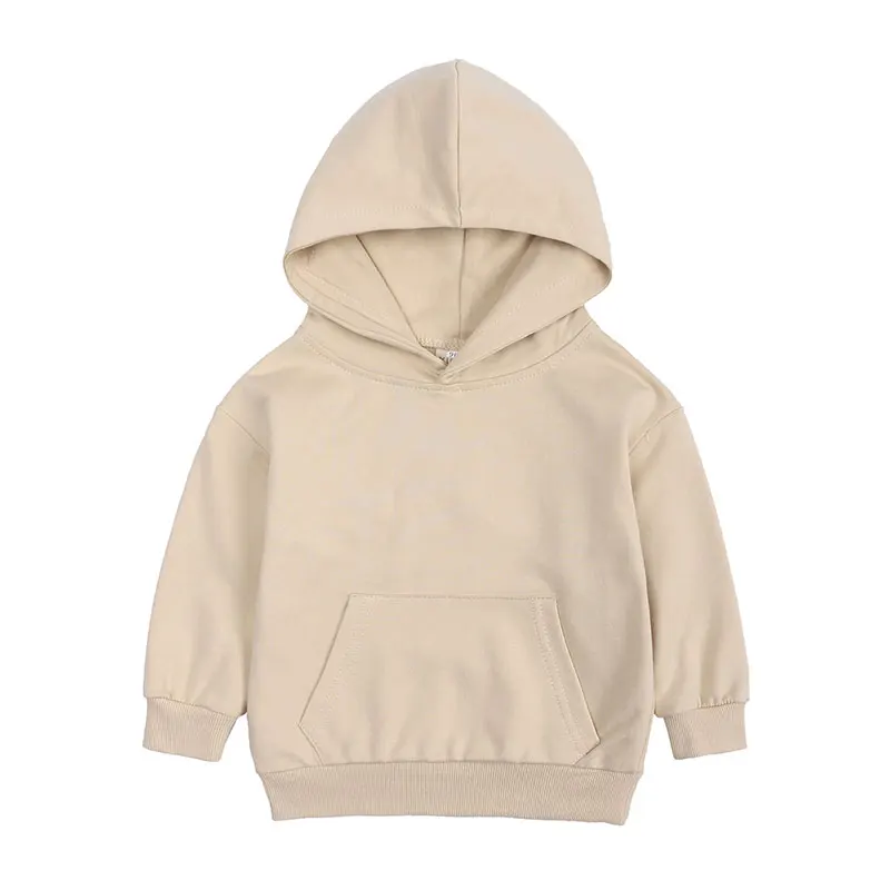 

Spring Autumn Children Clothing Fashion Solid Color Kids Clothes Boys Sweatshirt Long Sleeve Hoodies Baby Sweatshirts 1-13 Years