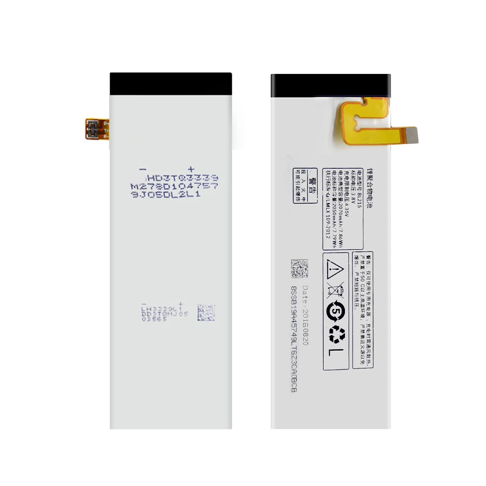100% Оригинальный аккумулятор BL215 для Lenovo Vibe X S960 S968T 2050/2070 мАч высшего качества +