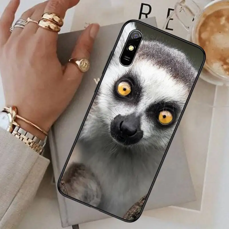 

lemur Phone Case For Xiaomi Redmi Note 4 4x 5 6 7 8 pro S2 PLUS 6A PRO