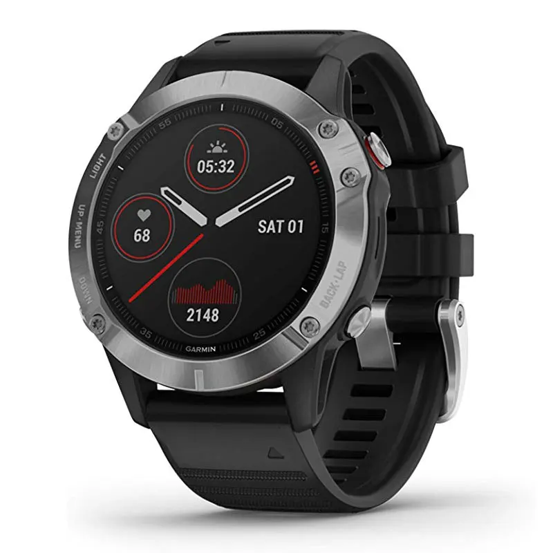 Смарт-часы Garmin Fenix 6 мужские умные часы с регулировкой температуры и высоты GPS