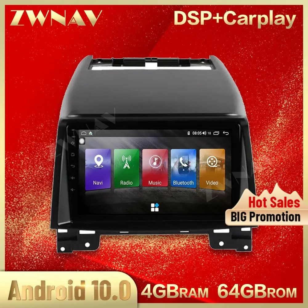 

DSP Carplay 6 + 128 Android 10 автомобильный DVD-плеер мультимедийный для Luxgen SUV 2011 2012 2013 GPS Navi автомобильное аудио Радио Стерео головное устройство