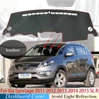 Из искусственной кожи для Kia Sportage 2011 2012 2013 2014 2015 SL крышка приборной панели защитная накладка автомобильные аксессуары коврик от Солнца Анти-УФ