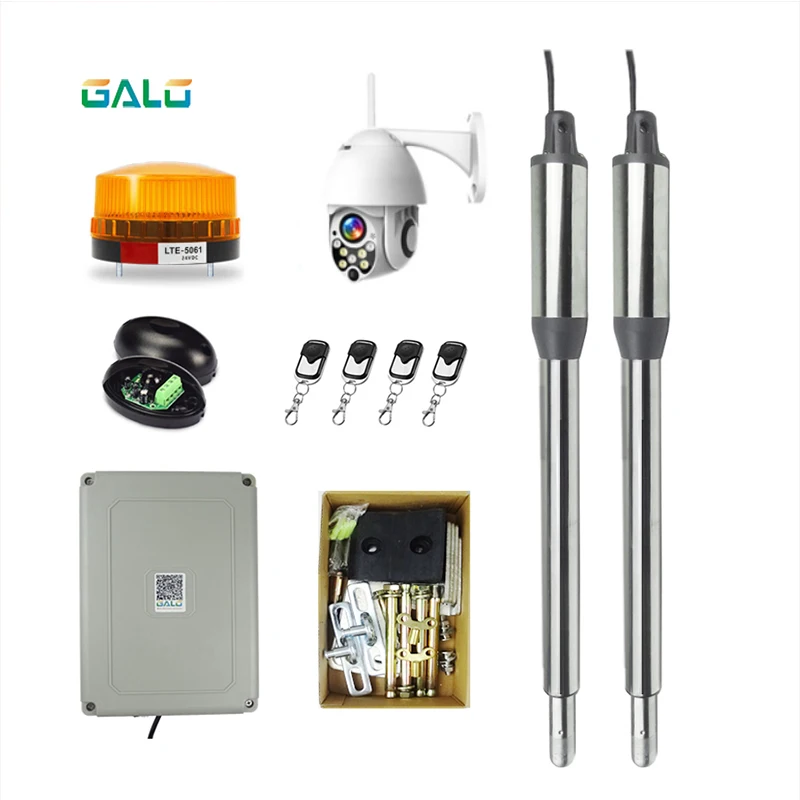 

AUTO Swing Gate Driver Actuator Engine-Motor Opener With 1080P Camera System Cooperation Security For Home