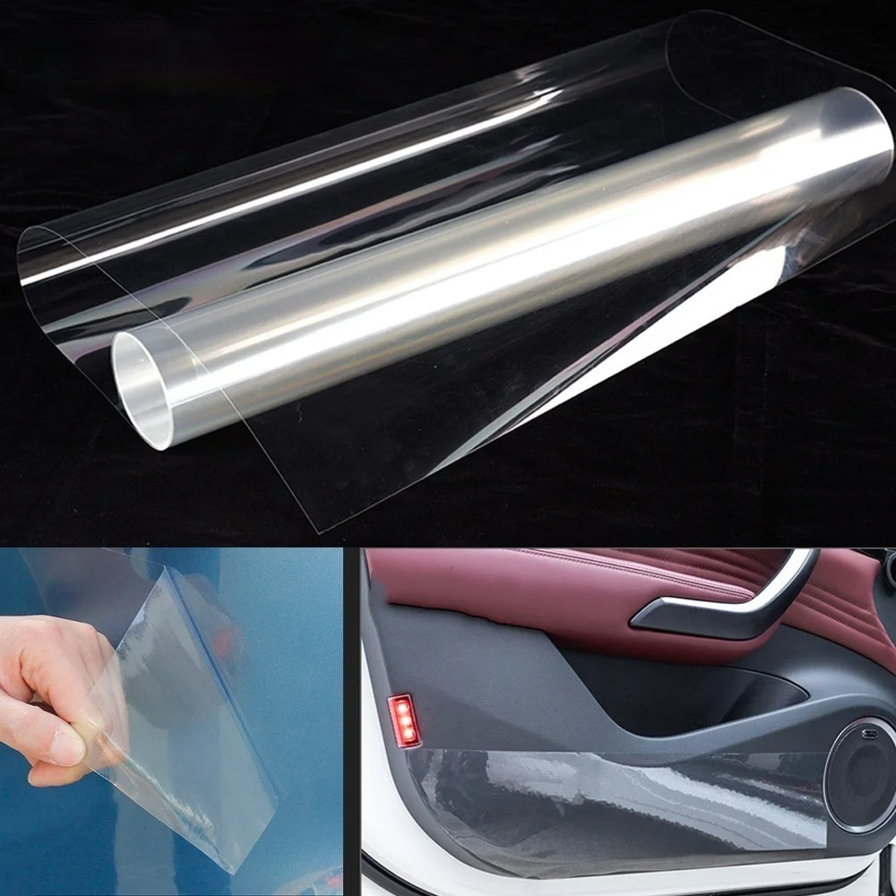 

50* 150/200/300/400/500cm Rhino Skin Sticker Protection Anti-dirty Film Vinyl Clear Transparence For Auto Car Bumper Hood Paint