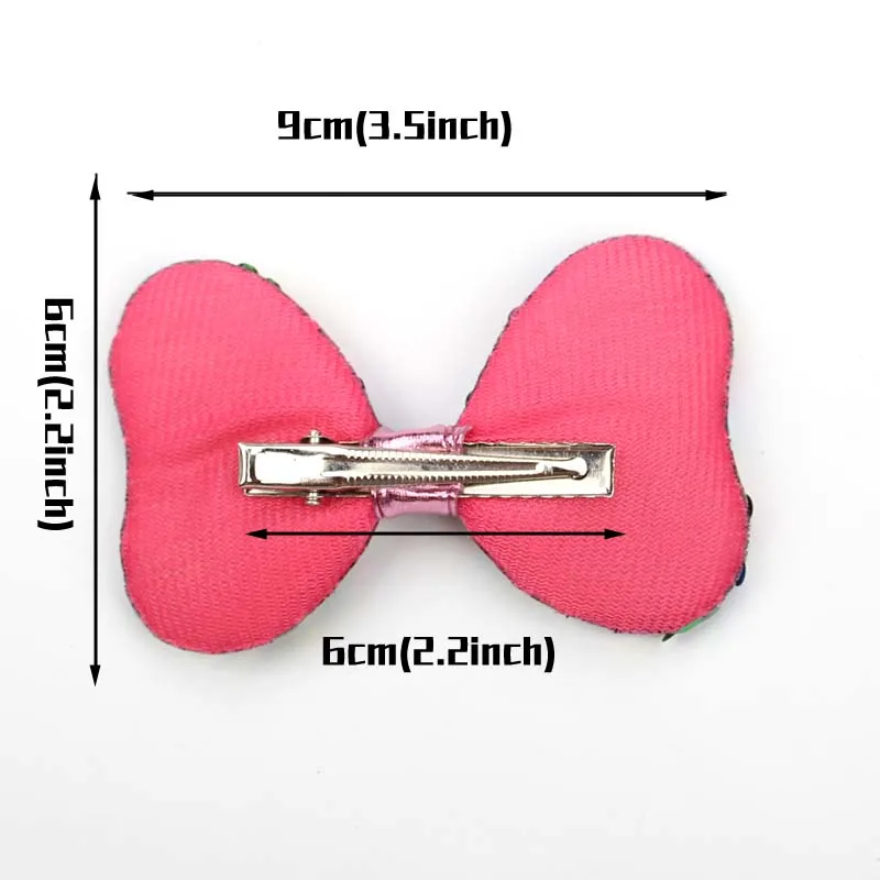 1 шт. 3 5 &quotРадуга галстуки-бабочки с блестками белым хлопковым чепчиком для