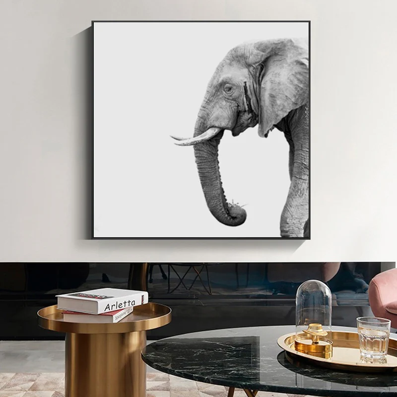 Скандинавский черно-белый стиль оформления стен детской гостиной | Дом и сад