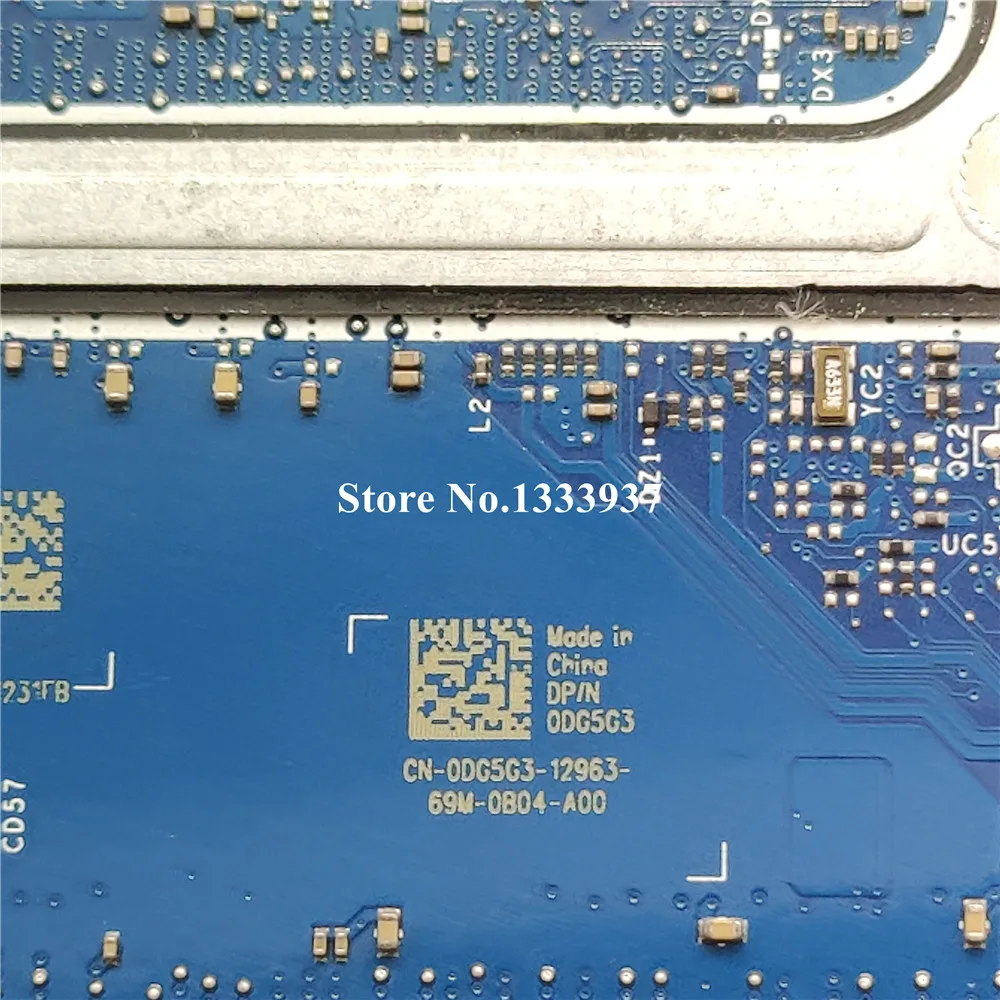 Для DELL Inspiron 15 5567 5767 Материнская плата ноутбука DG5G3 0DG5G3 CN-0DG5G3 с SR2ZU i5-7200U BAL20 LA-D802P DDR4