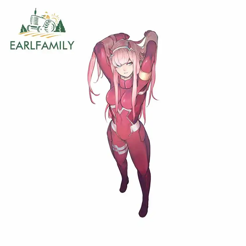 

EARLFAMILY, 13 см x 5,2 см, наклейки для двух автомобилей Zero, наклейка на Campervan, водонепроницаемые, солнцезащитные, устойчивые к царапинам наклейки, у...