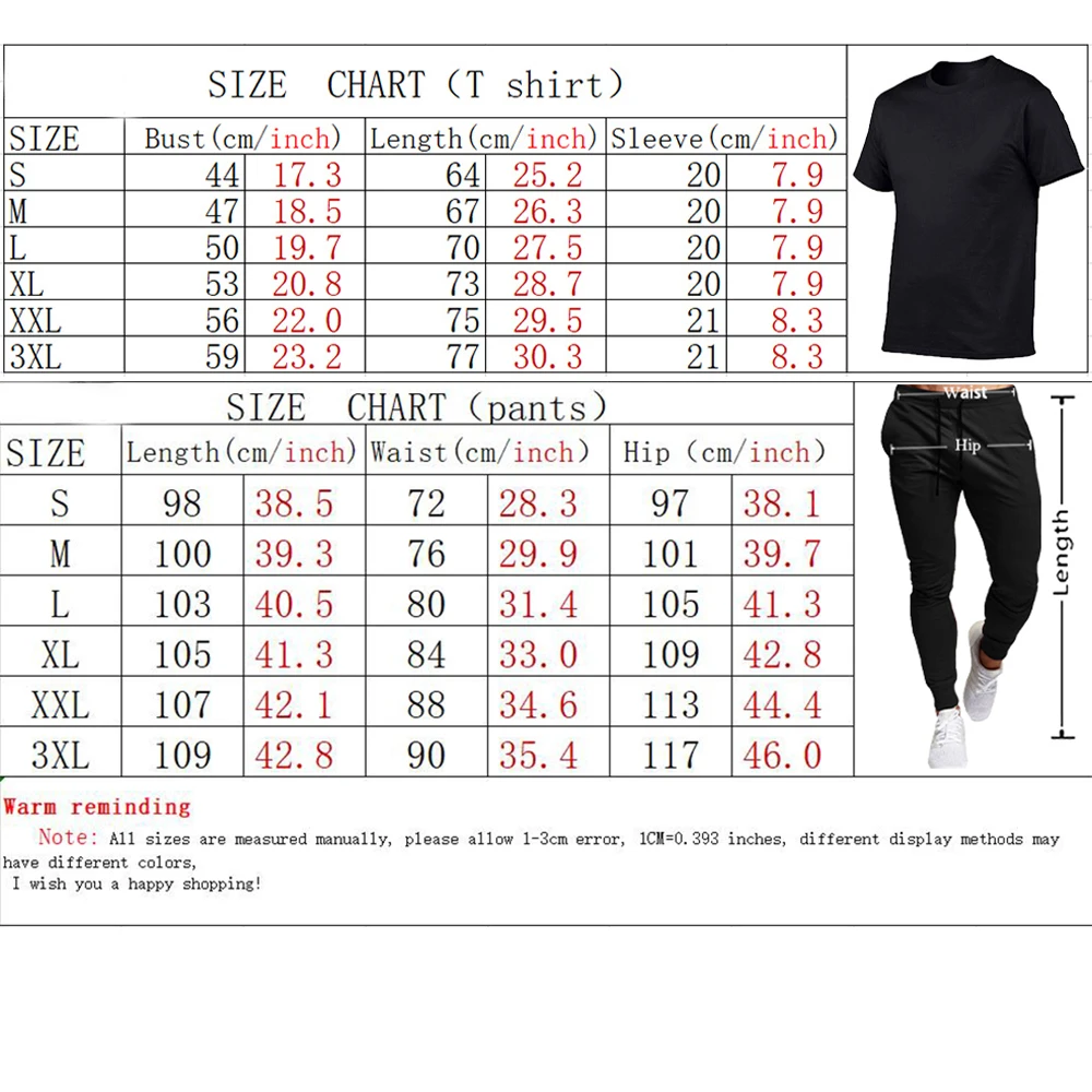

Summer fashion casual brand men's and women's T-shirt trousers suit sportswear men's sports short-sleeved casual pants 2-piece
