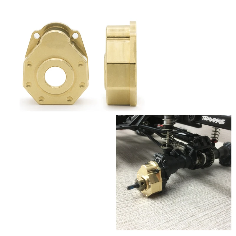 

Автомобиль с дистанционным управлением TRAXXAS TRX6 TRX4 G500 G63 Axle внешняя крышка латунный противовес для 1/10 Rc автомобиля игрушки гусеничный внедор...