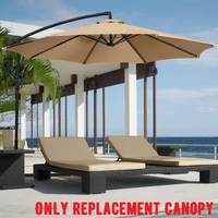 uv protection terrace umbrella replacement canopy parasol top cover paddock beach swimming pool cafe replacement umbrella cloth