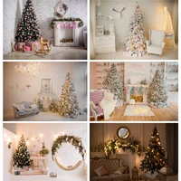 christmas indoor theme photography background christmas tree children portrait backdrops for photo studio props 21519 hdy 02