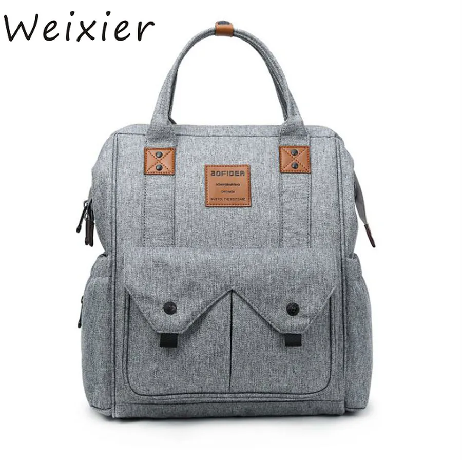 2019 модный рюкзак для мам подгузников многофункциональная Вместительная