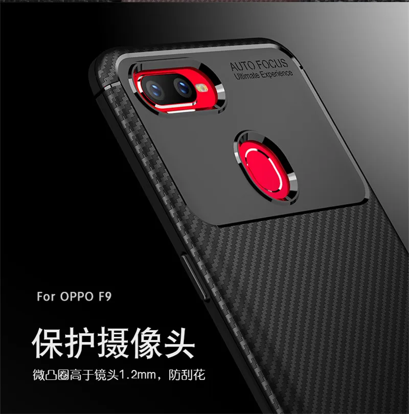 Phone Case For Oppo F9 Silicone Cover OPPO Soft Shockproof Back Funda Capa Coque Bumper | Мобильные телефоны и аксессуары